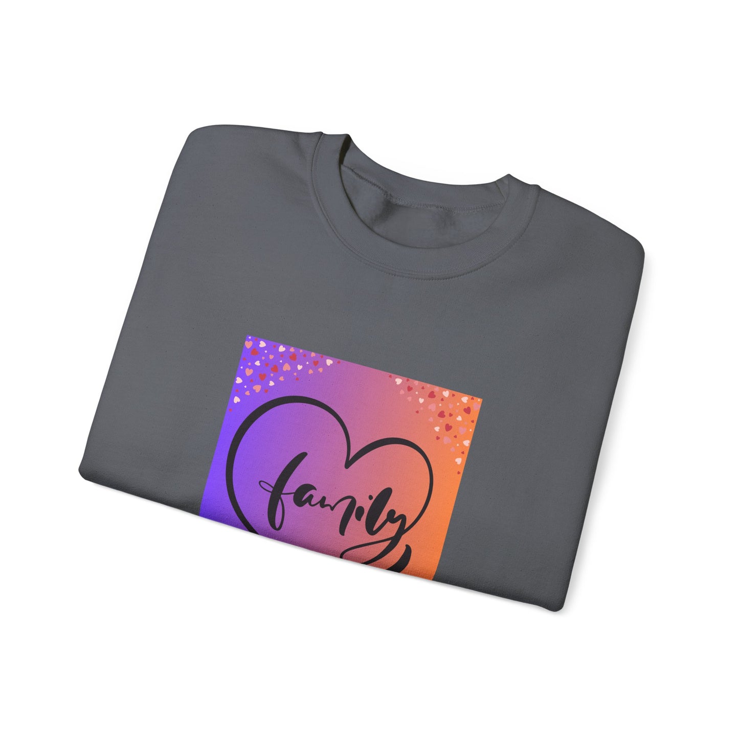 Family Love Crewneck Sweatshirt - Cozy Unisex Pullover for Family Gatherings and Celebrations