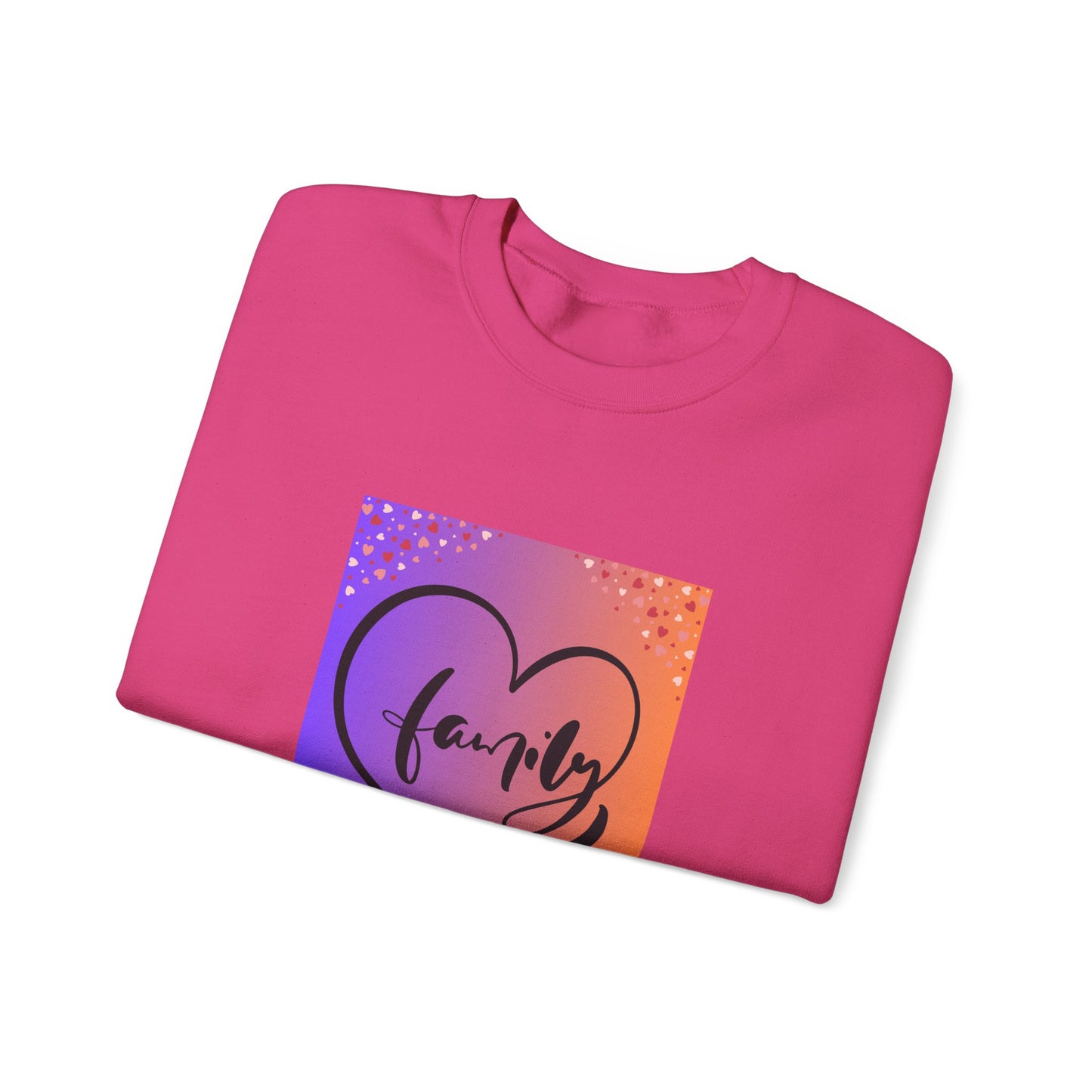 Family Love Crewneck Sweatshirt - Cozy Unisex Pullover for Family Gatherings and Celebrations
