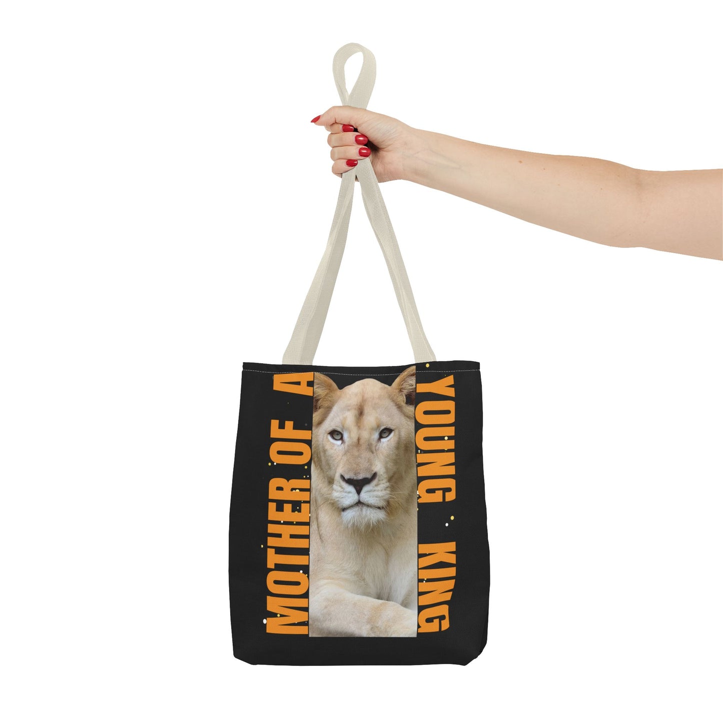 Mother of a Young KIng Tote Bag (AOP)