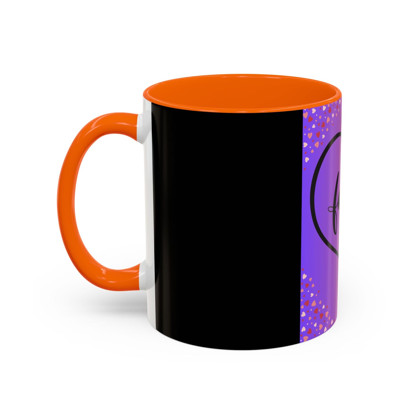 Family Love Accent Coffee Mug - Warm Gradient Design, Perfect Gift for Loved Ones