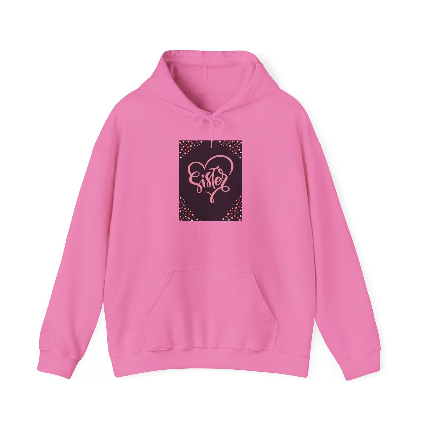 Sister Love Hooded Sweatshirt - Cozy Gift for Siblings