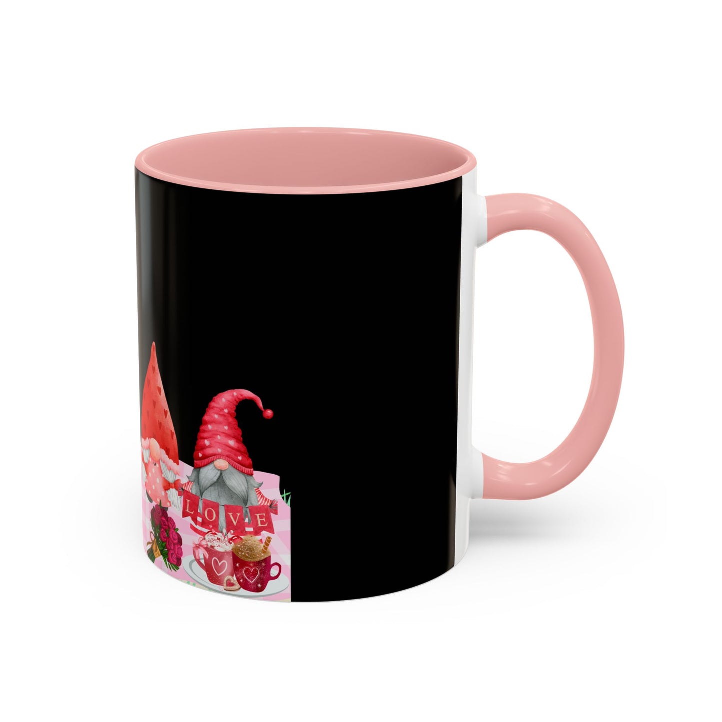 Love is in the Air Valentines Day -Accent Coffee Mug (11, 15oz)