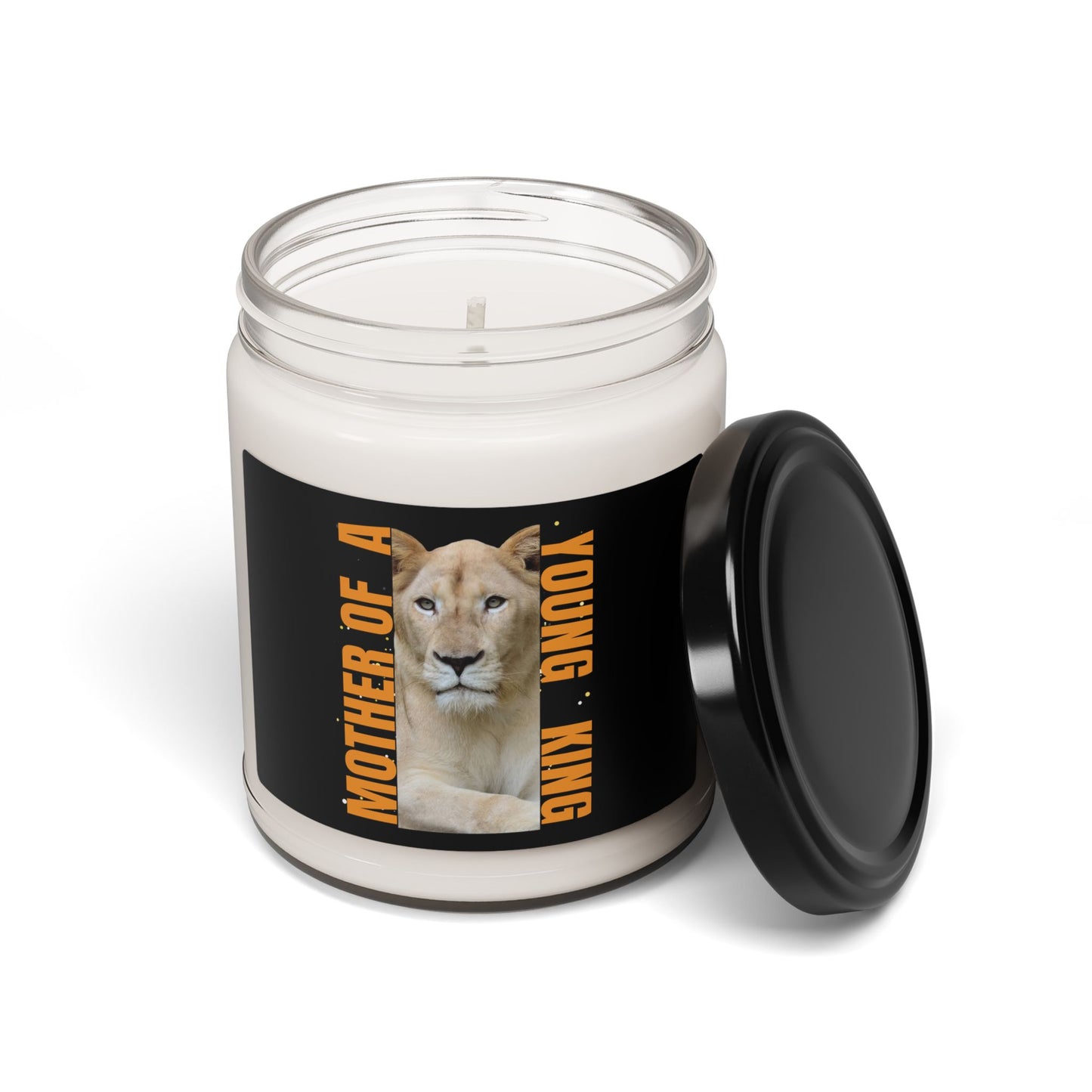 Mother of a Young King Scented Soy Candle - 9oz Inspirational Home Decor