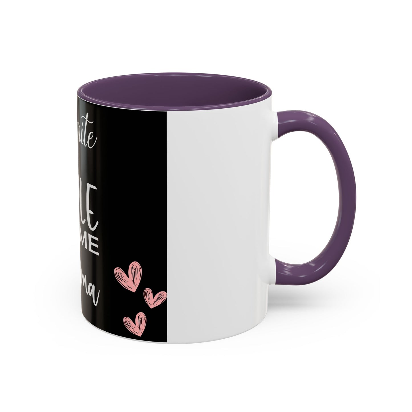My favorite People call me Grandma-Accent Coffee Mug (11, 15oz)