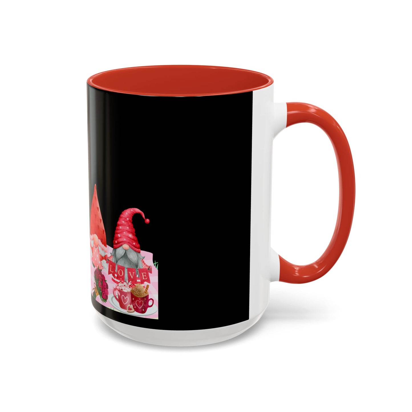 Love is in the Air Valentines Day -Accent Coffee Mug (11, 15oz)