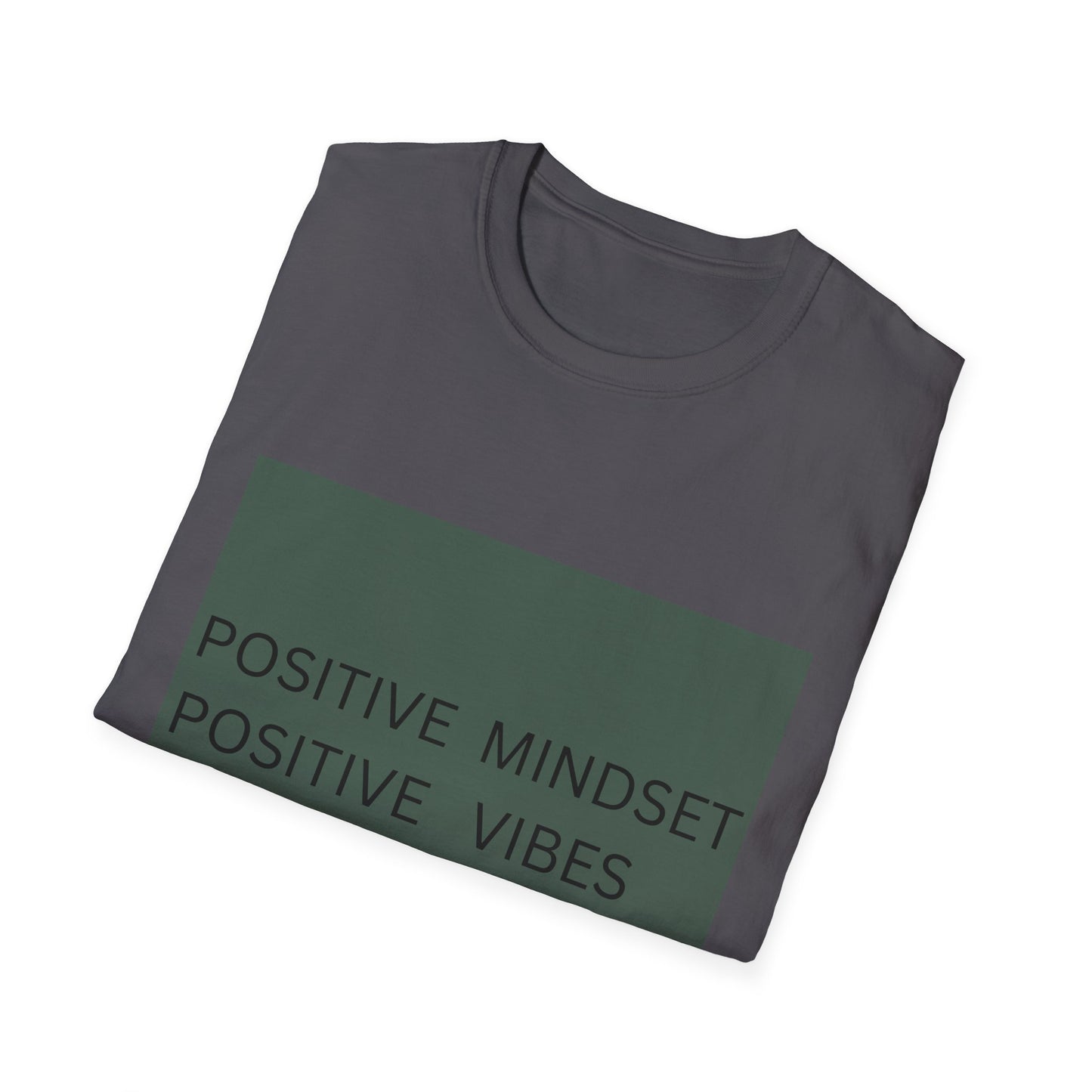 Positive Mindset Unisex Softstyle T-Shirt - Spread Good Vibes