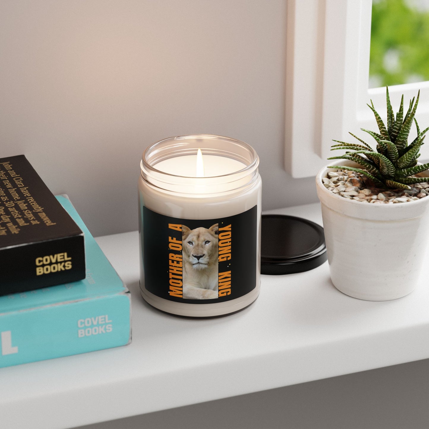 Mother of a Young King Scented Soy Candle - 9oz Inspirational Home Decor