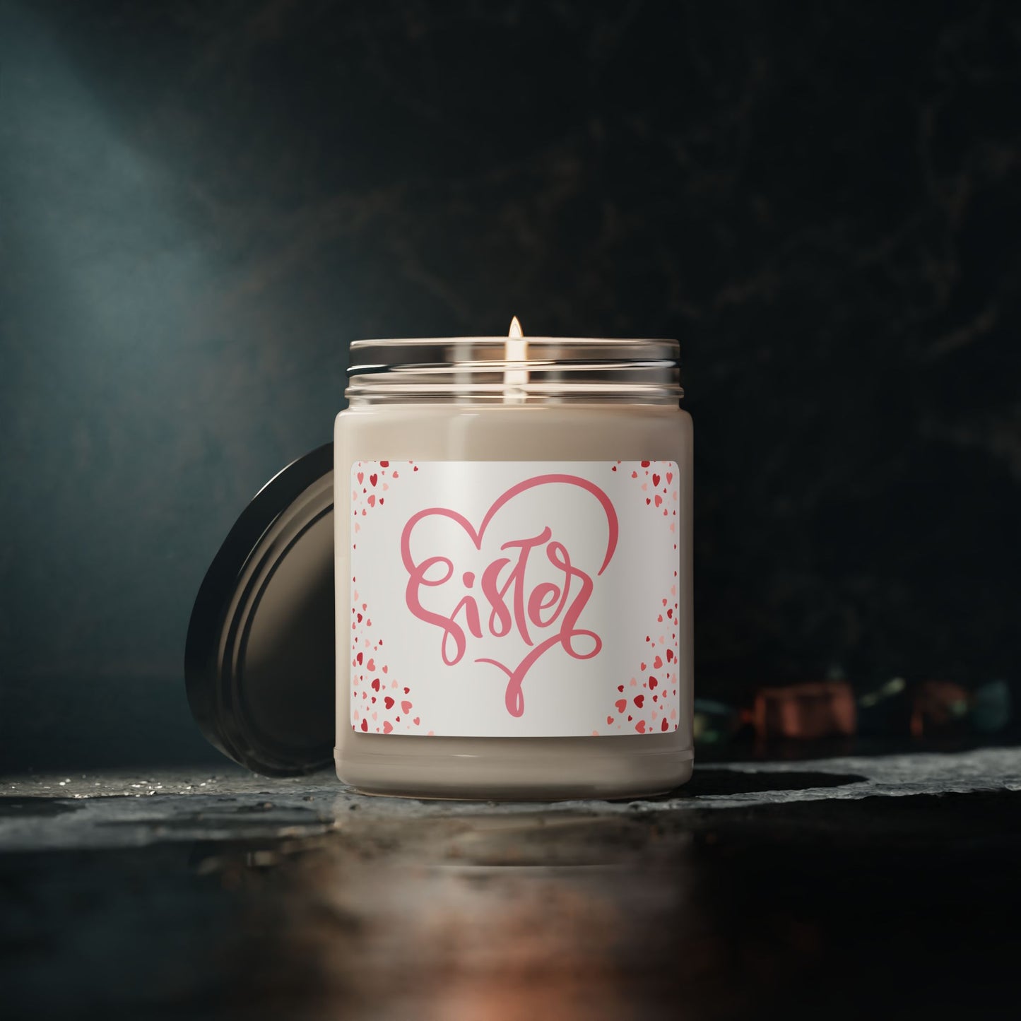 Sister Love-Scented Soy Candle, 9oz