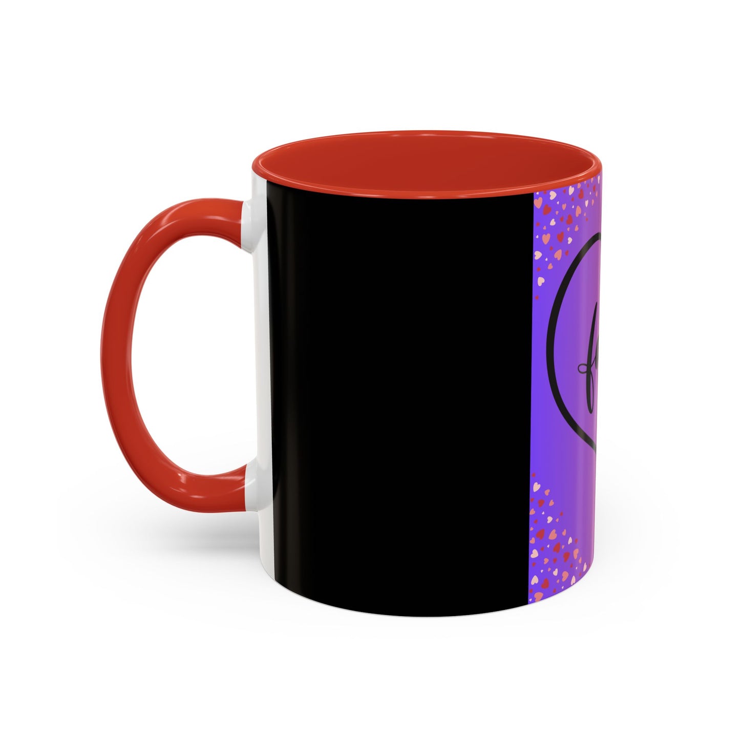 Family Love Accent Coffee Mug - Warm Gradient Design, Perfect Gift for Loved Ones