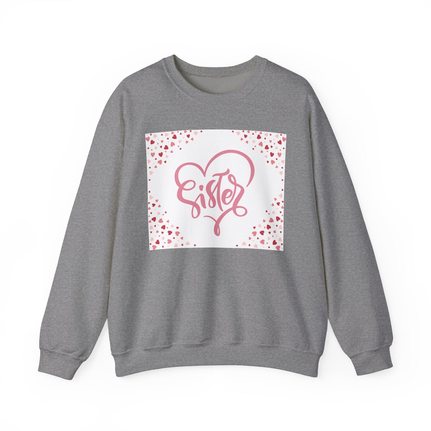 Sister Love Crewneck Sweatshirt - Cozy Gift for Sisters