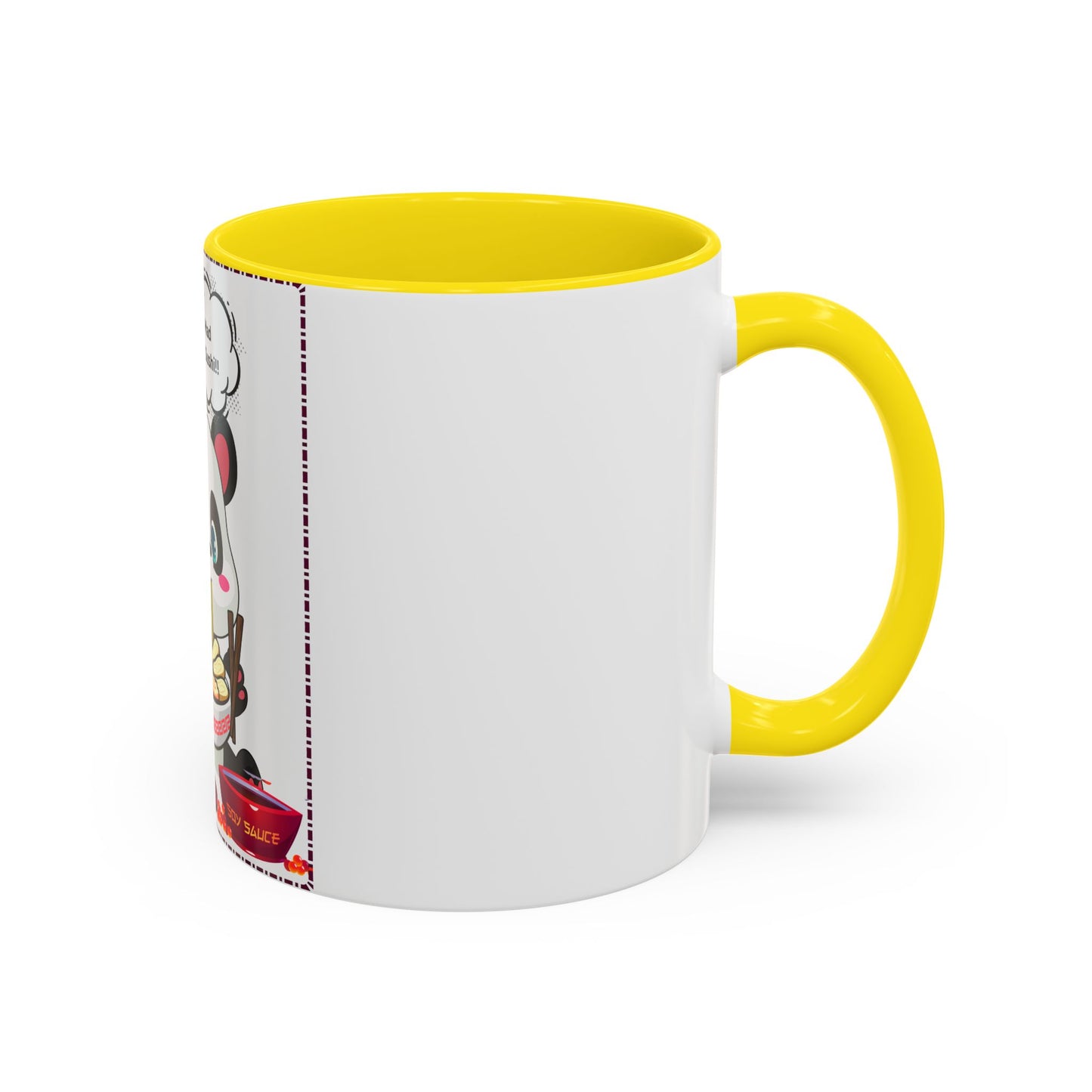 Cute Panda Sushi Coffee Mug - "You Had Me At Sushi"