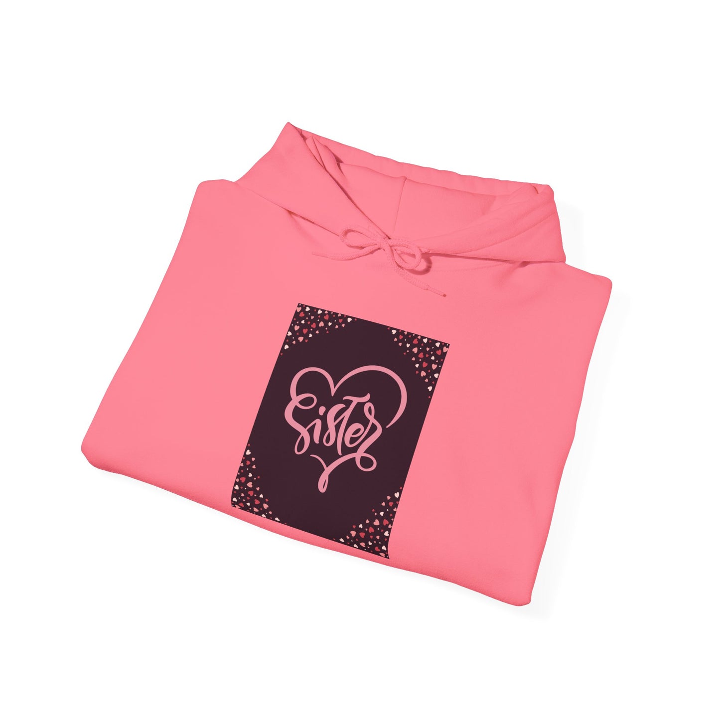 Sister Love Hooded Sweatshirt - Cozy Gift for Siblings