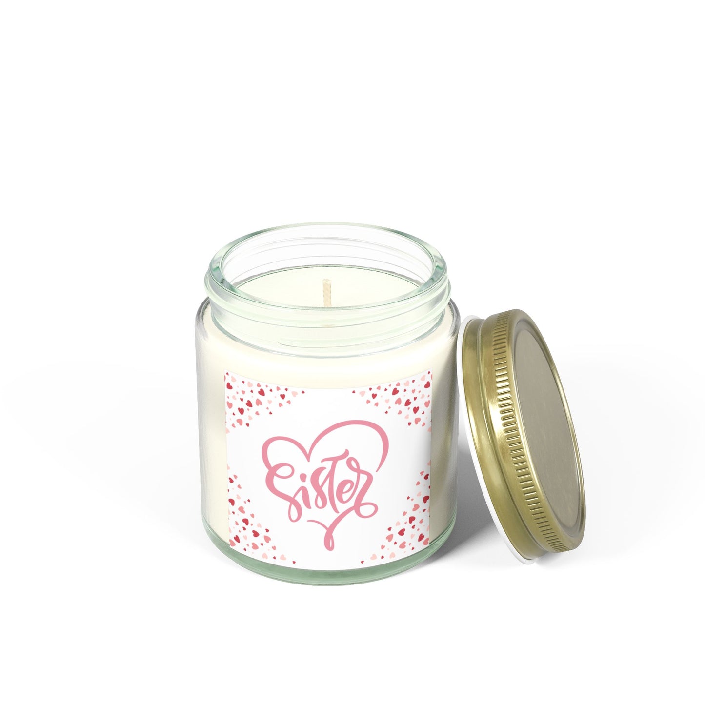 Sister Love Scented Candles - Coconut Apricot Wax (4oz & 9oz)