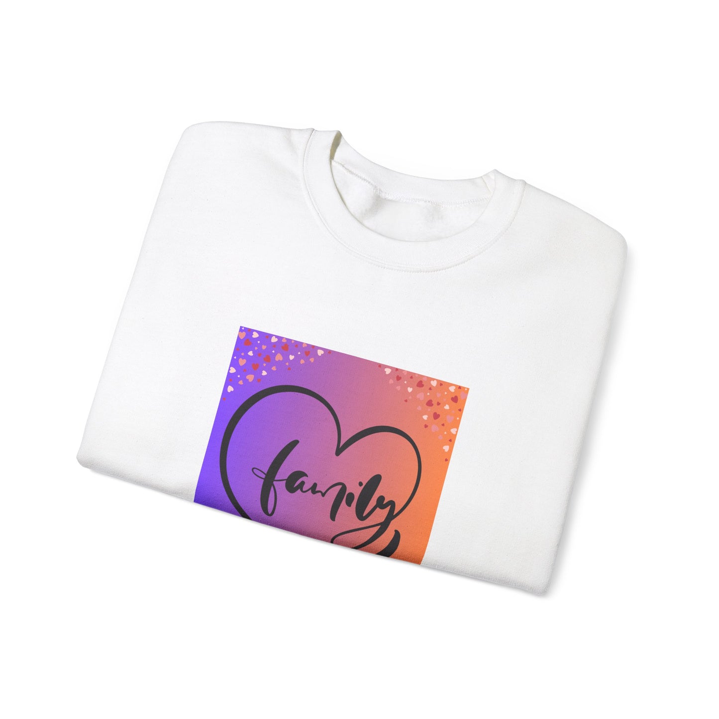 Family Love Crewneck Sweatshirt - Cozy Unisex Pullover for Family Gatherings and Celebrations