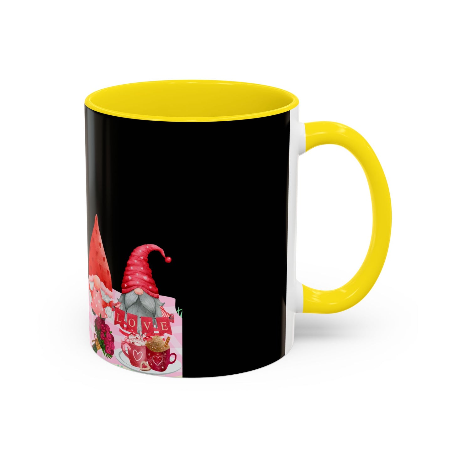 Love is in the Air Valentines Day -Accent Coffee Mug (11, 15oz)