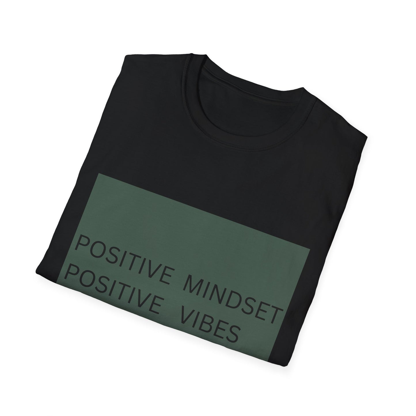 Positive Mindset Unisex Softstyle T-Shirt - Spread Good Vibes