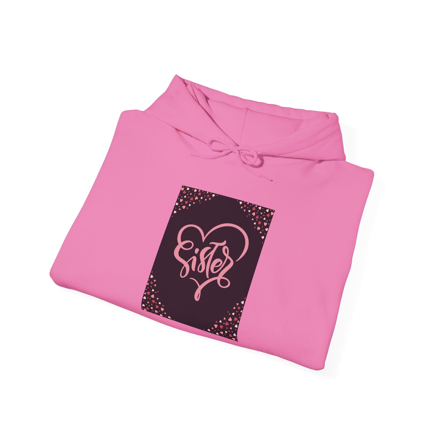 Sister Love Hooded Sweatshirt - Cozy Gift for Siblings