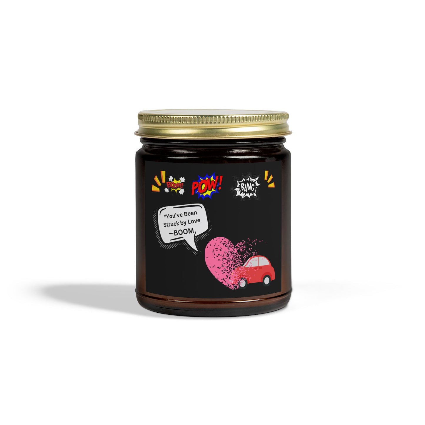 You been Struck by Love-Scented Candles, Coconut Apricot Wax (4oz, 9oz)