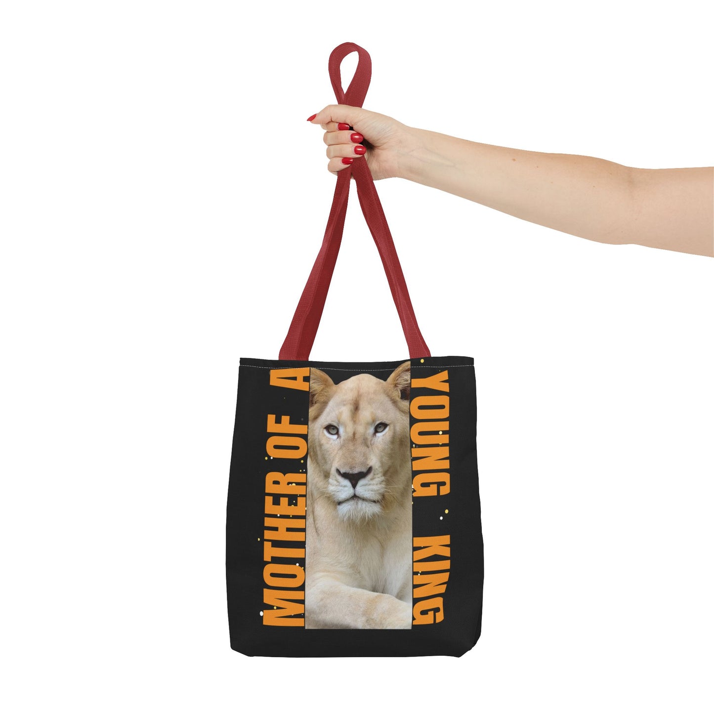 Mother of a Young KIng Tote Bag (AOP)