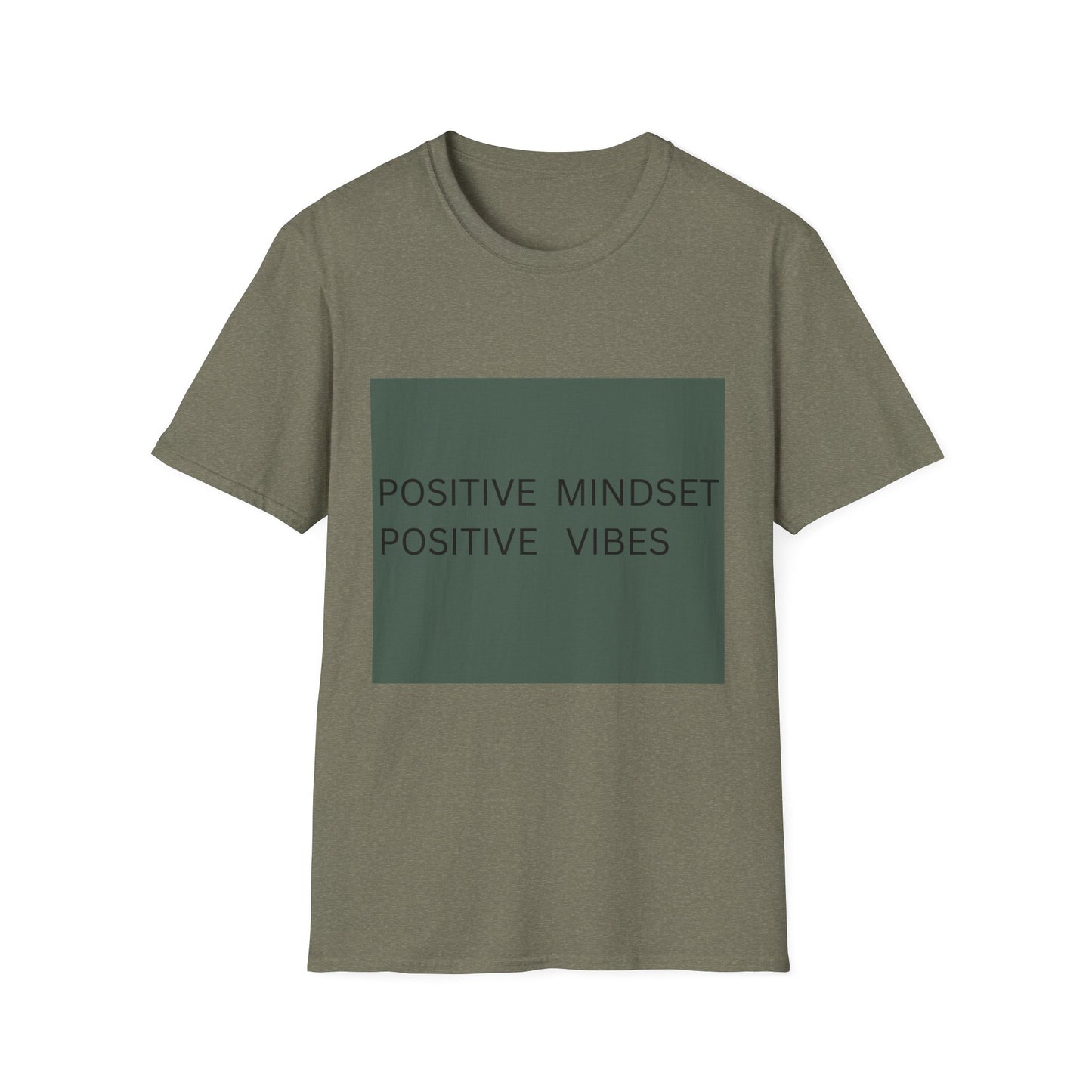 Positive Mindset Unisex Softstyle T-Shirt - Spread Good Vibes
