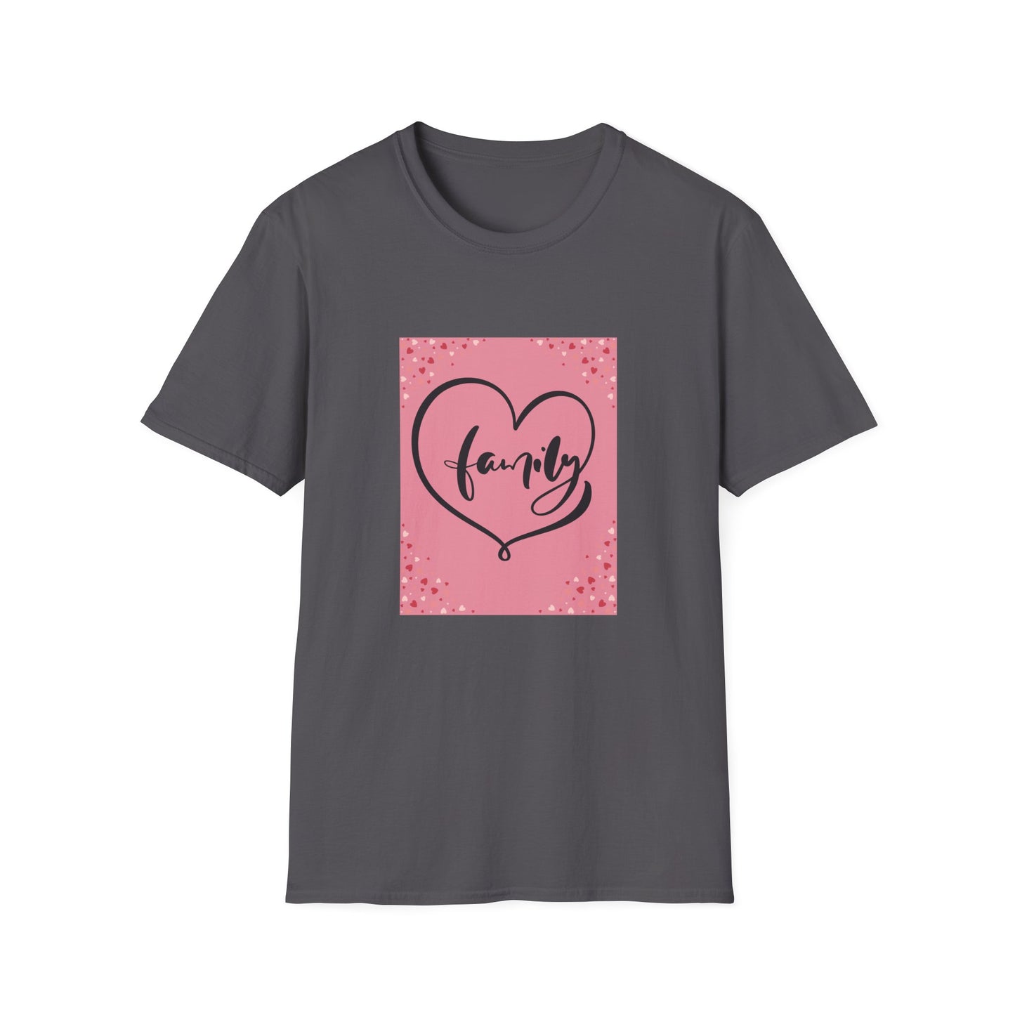 Family Love Unisex Softstyle T-Shirt - Perfect for Family Gatherings and Celebrations
