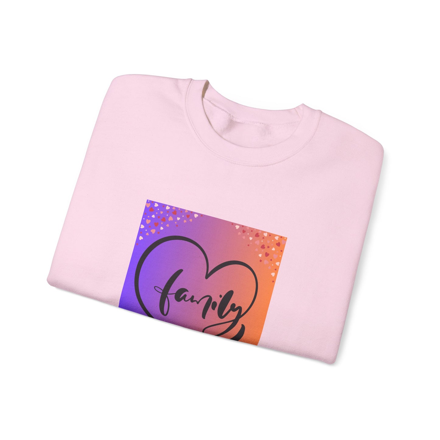 Family Love Crewneck Sweatshirt - Cozy Unisex Pullover for Family Gatherings and Celebrations