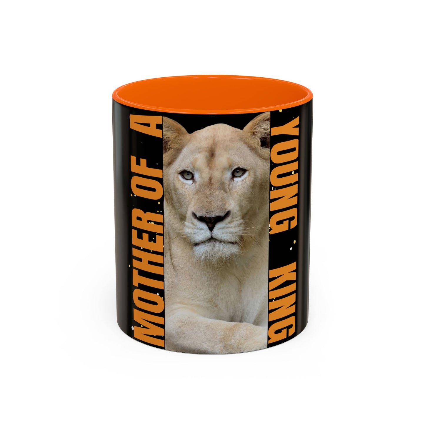 Mother of a Young King Accent Coffee Mug - Perfect Gift for Proud Moms