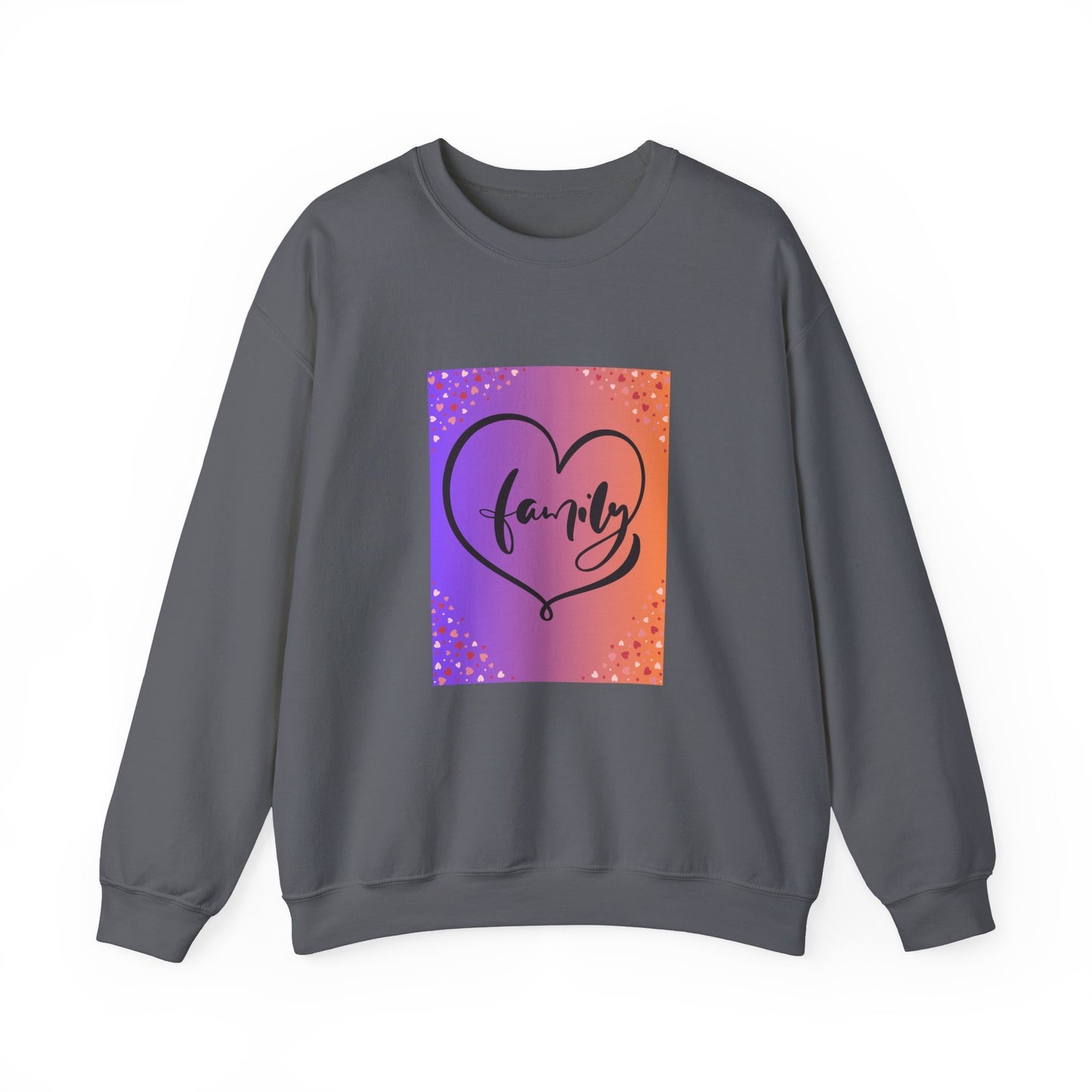 Family Love Crewneck Sweatshirt - Cozy Unisex Pullover for Family Gatherings and Celebrations