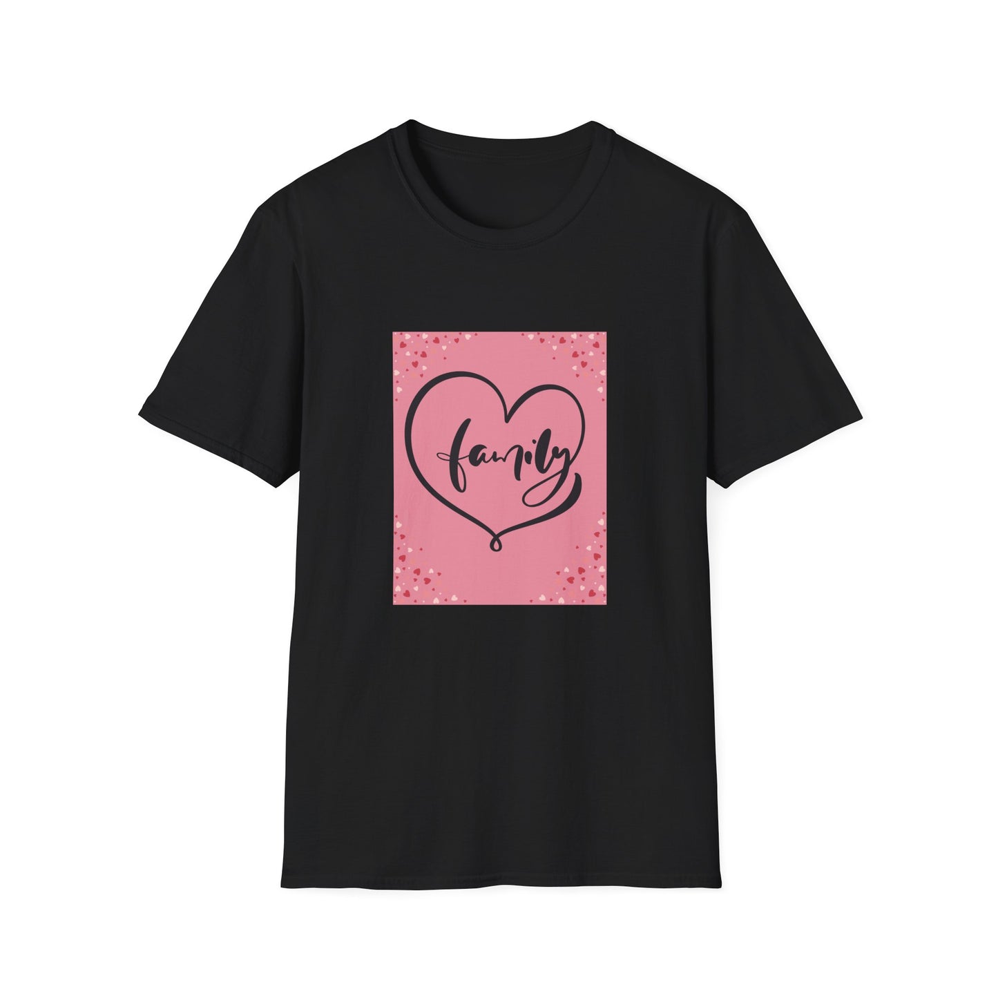 Family Love Unisex Softstyle T-Shirt - Perfect for Family Gatherings and Celebrations