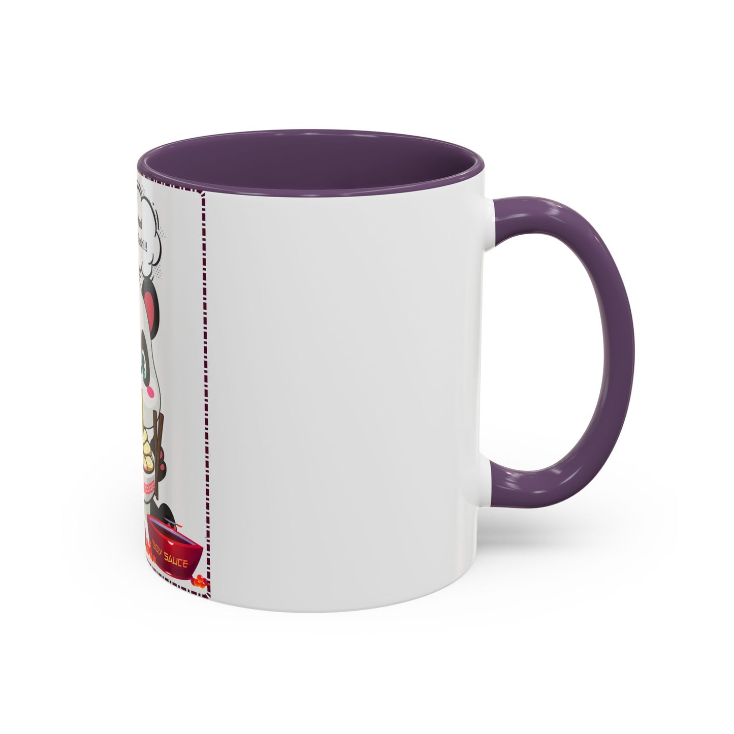 Cute Panda Sushi Coffee Mug - "You Had Me At Sushi"