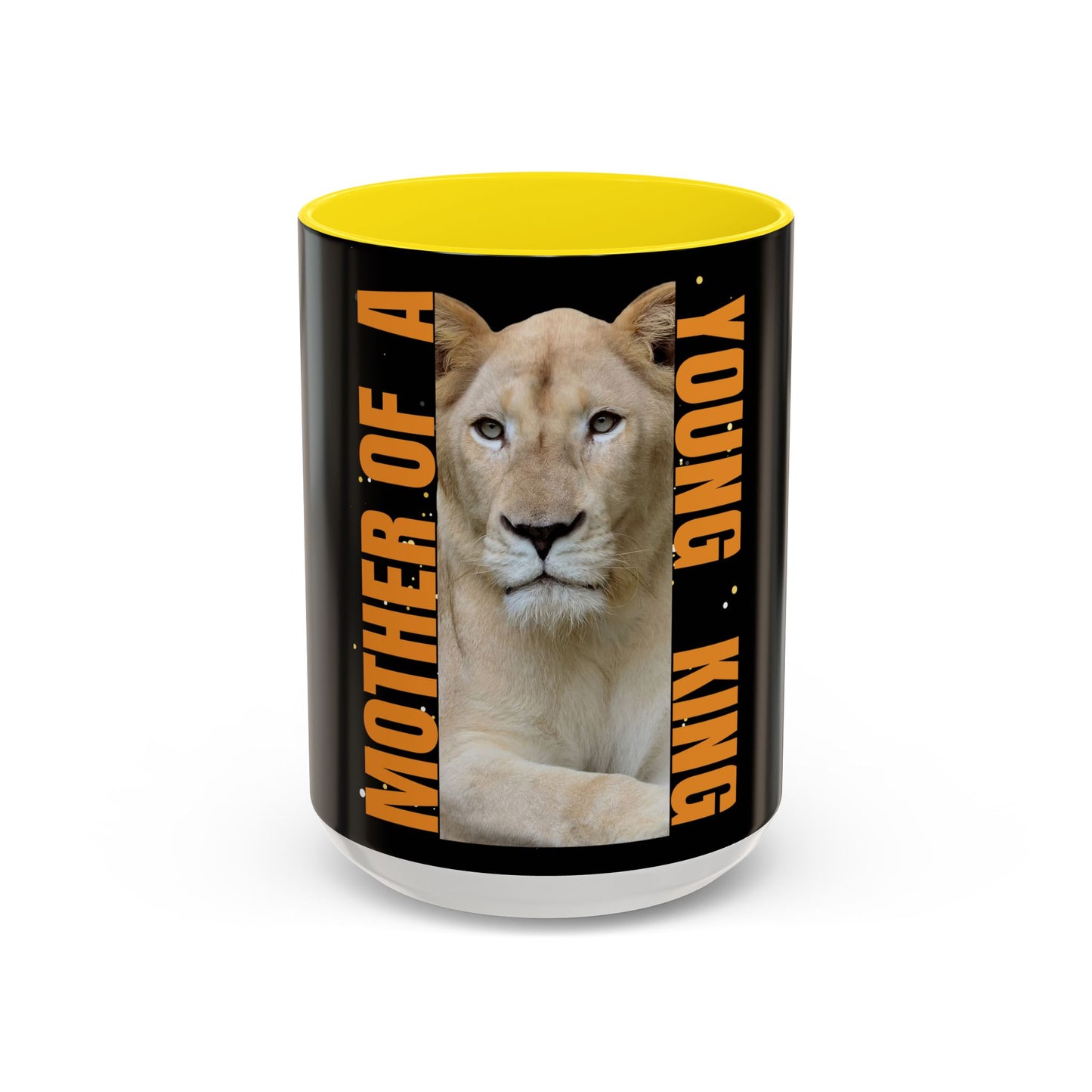Mother of a Young King Accent Coffee Mug - Perfect Gift for Proud Moms