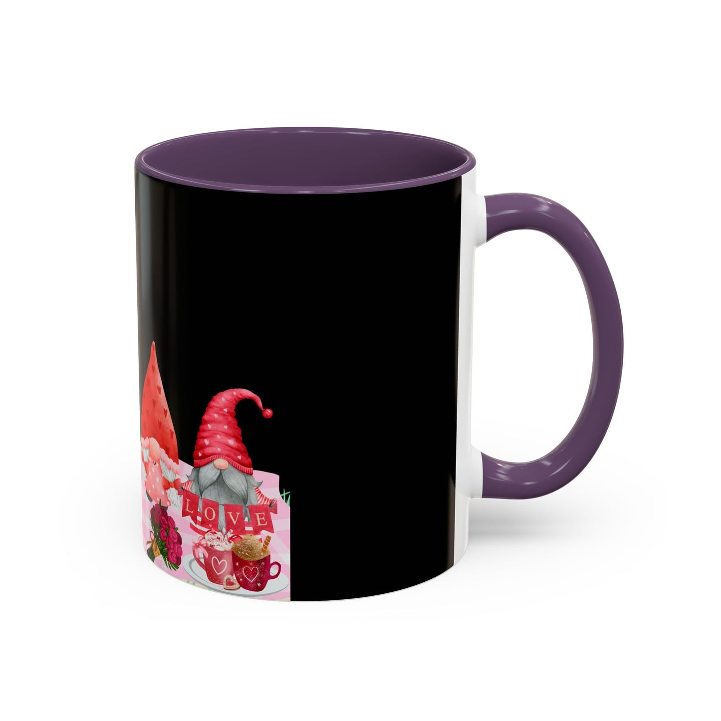 Love is in the Air Valentines Day -Accent Coffee Mug (11, 15oz)