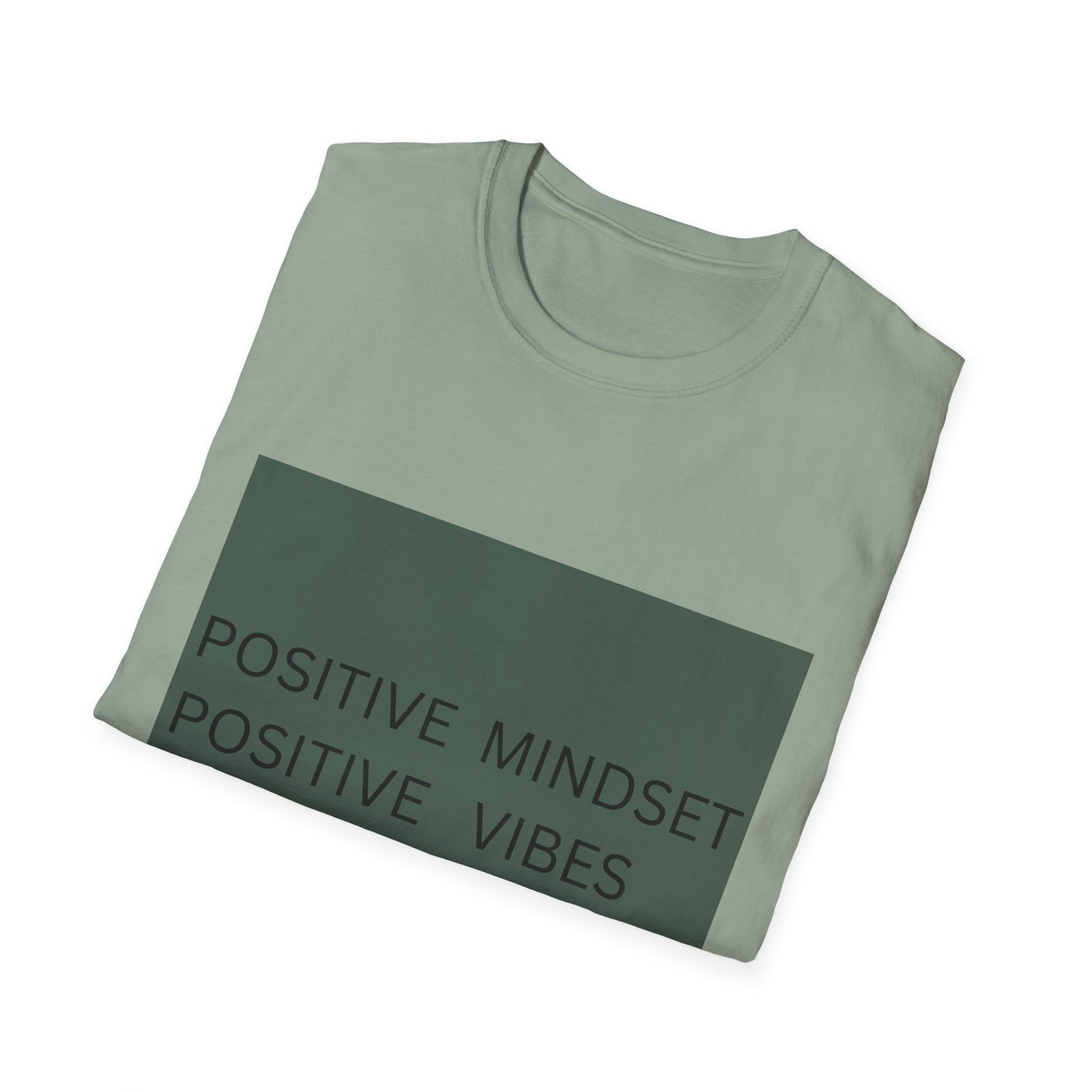 Positive Mindset Unisex Softstyle T-Shirt - Spread Good Vibes