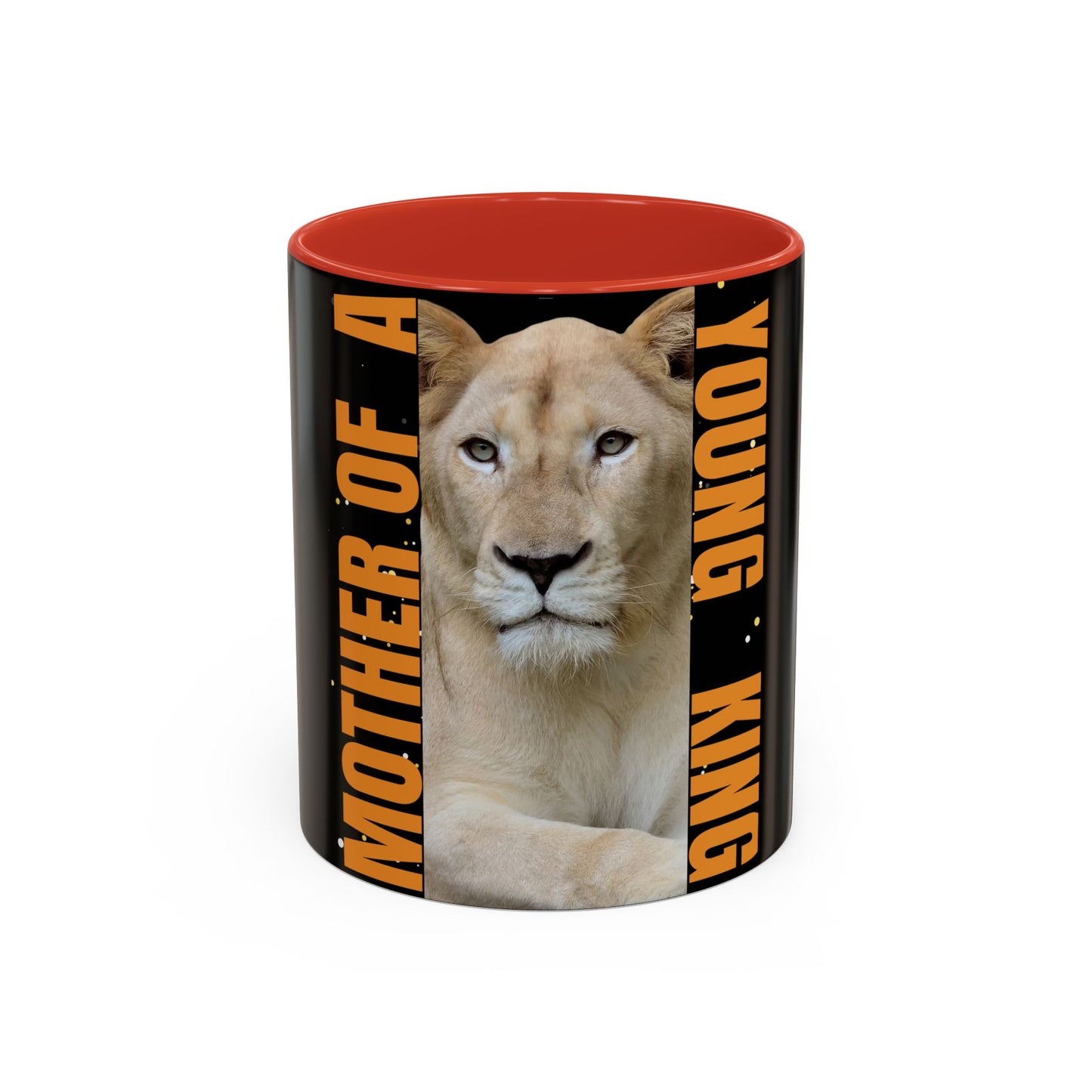Mother of a Young King Accent Coffee Mug - Perfect Gift for Proud Moms