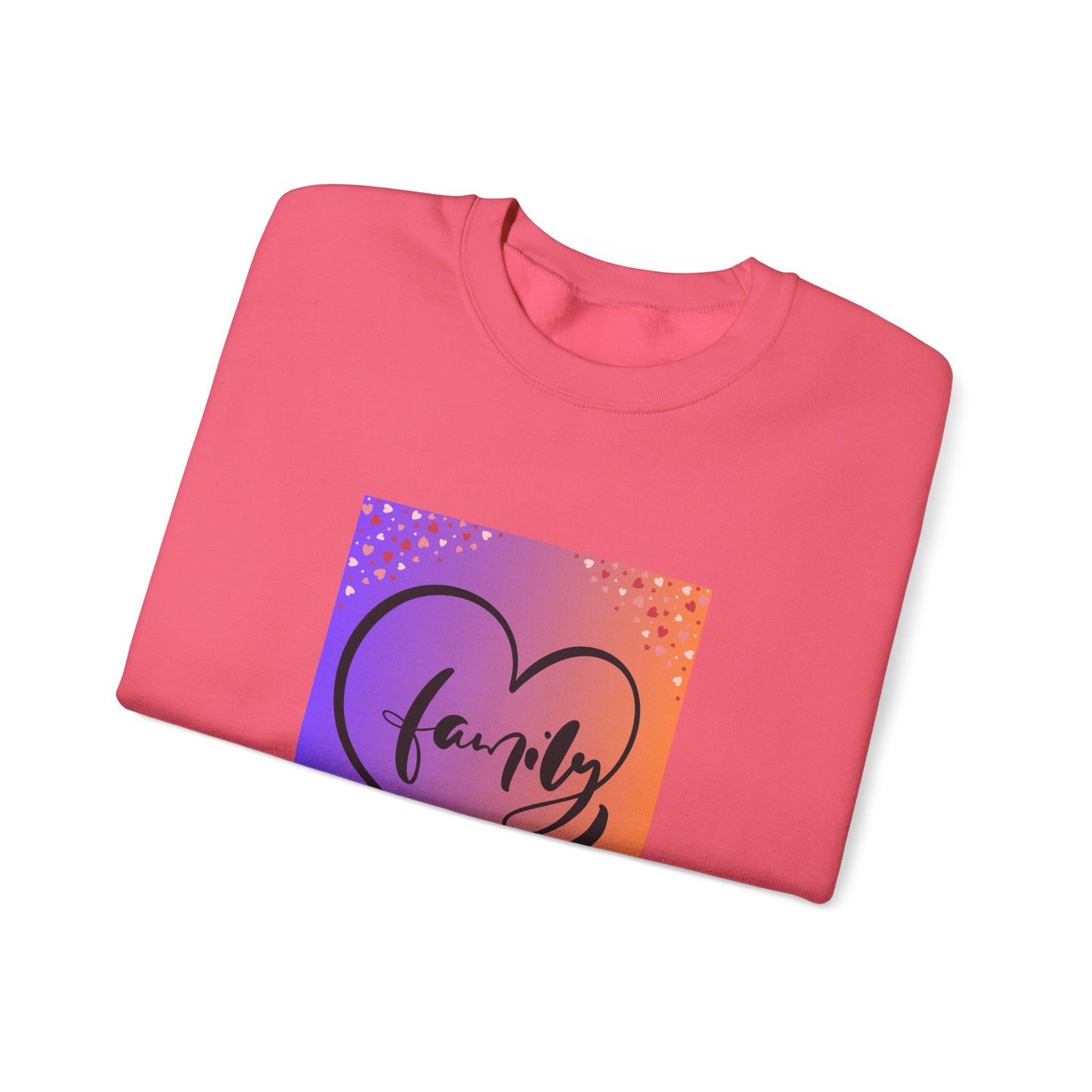Family Love Crewneck Sweatshirt - Cozy Unisex Pullover for Family Gatherings and Celebrations