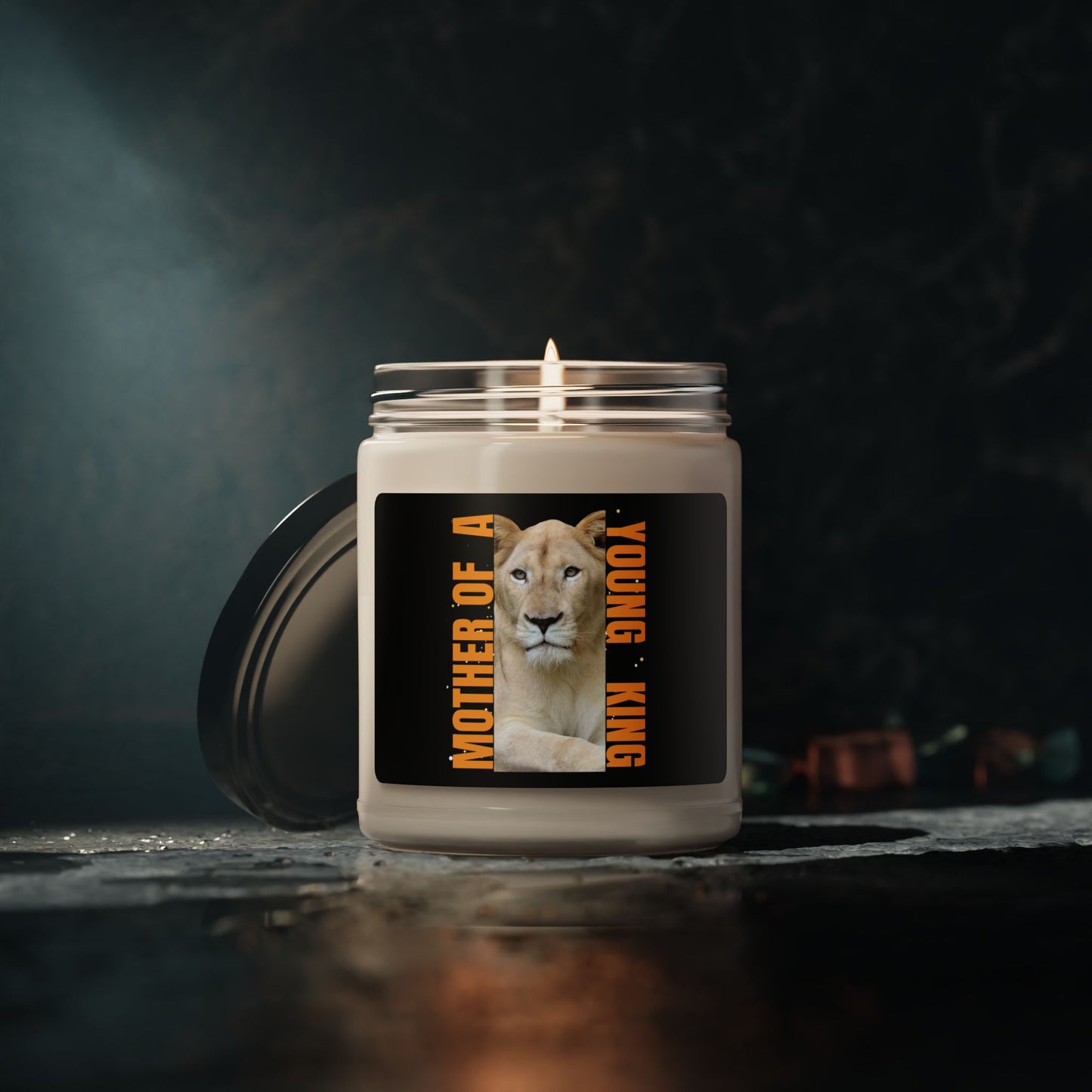 Mother of a Young King Scented Soy Candle - 9oz Inspirational Home Decor