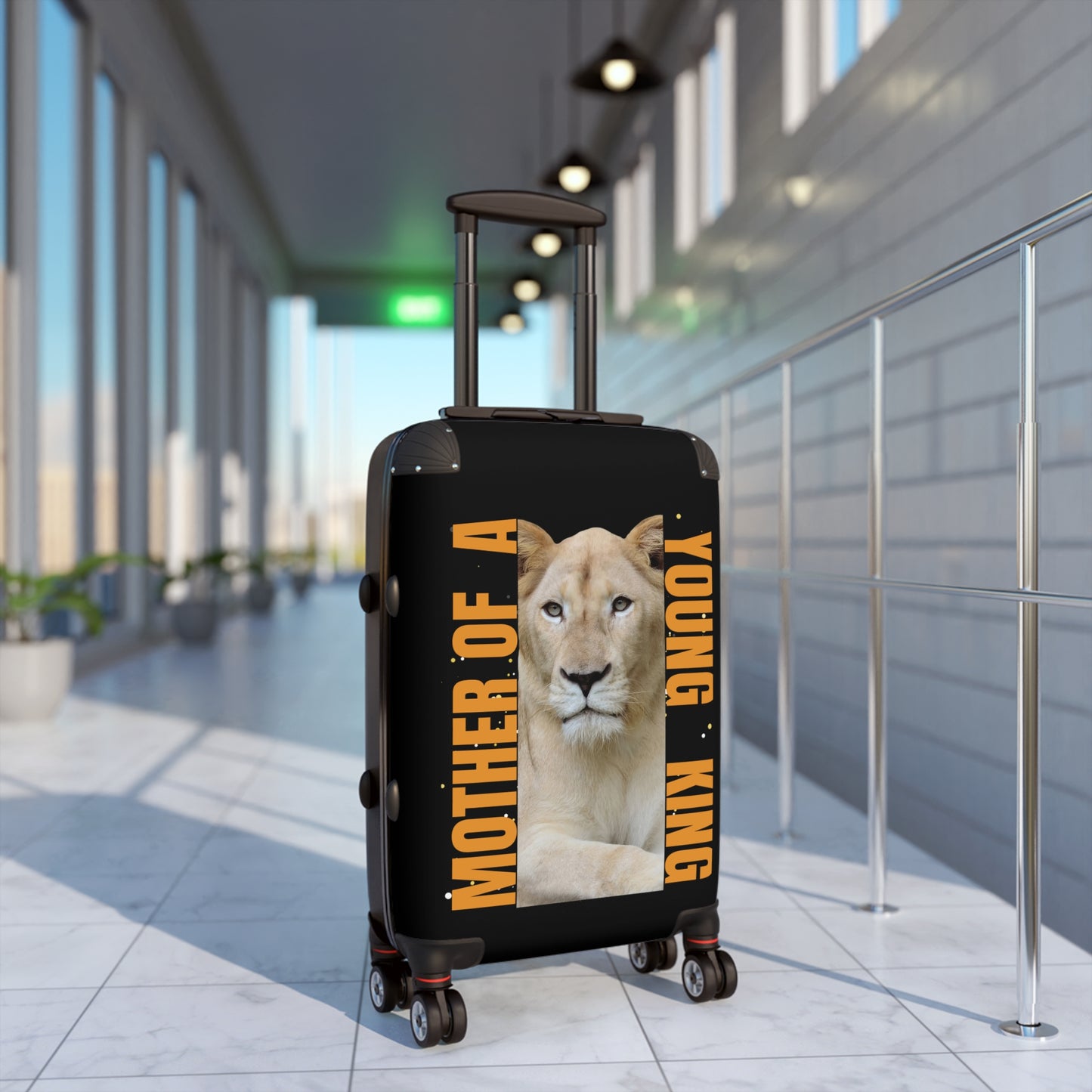 Mother of a Young King Suitcases