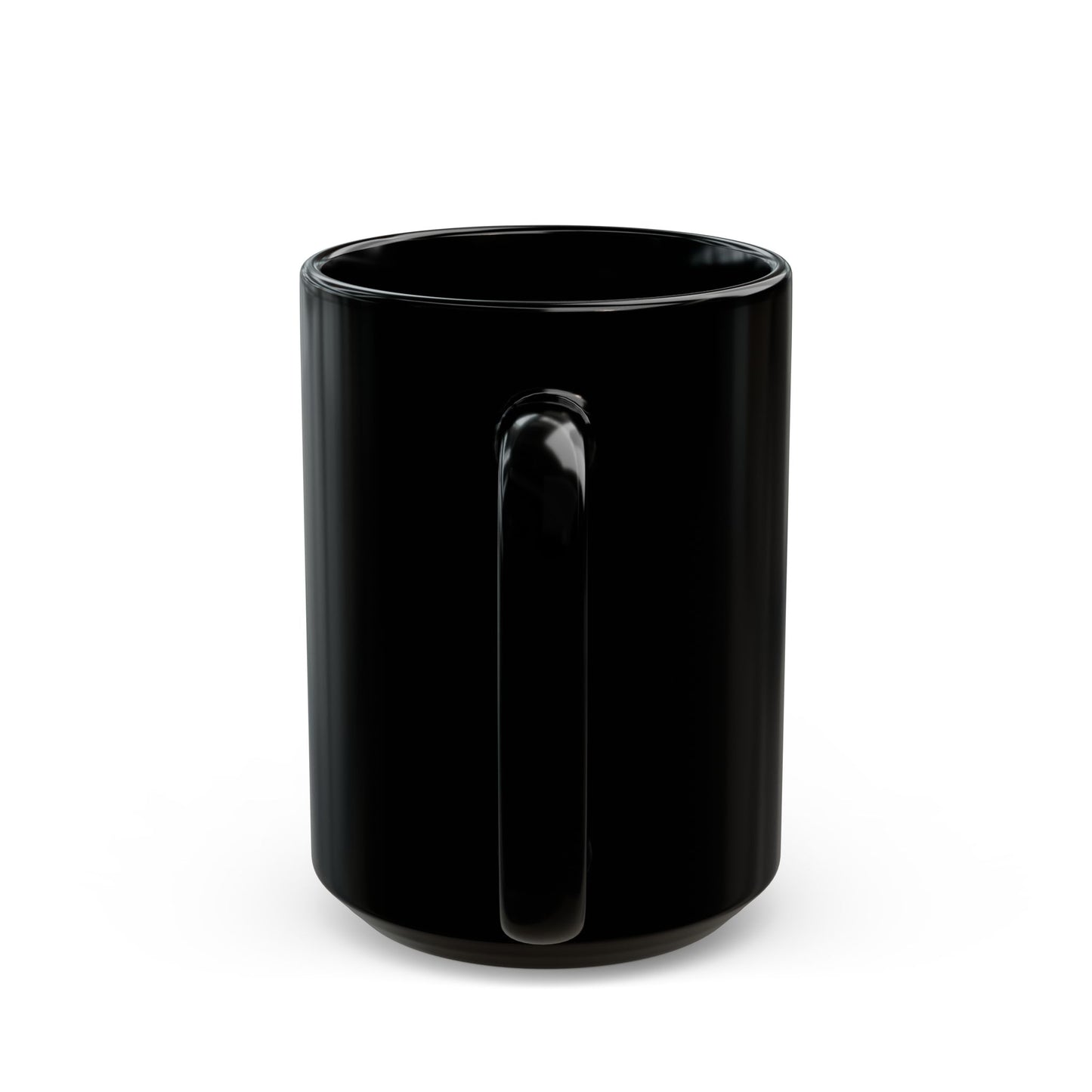 Positive Mindset Black Mug - 11oz & 15oz Motivational Coffee Cup for Daily Inspiration