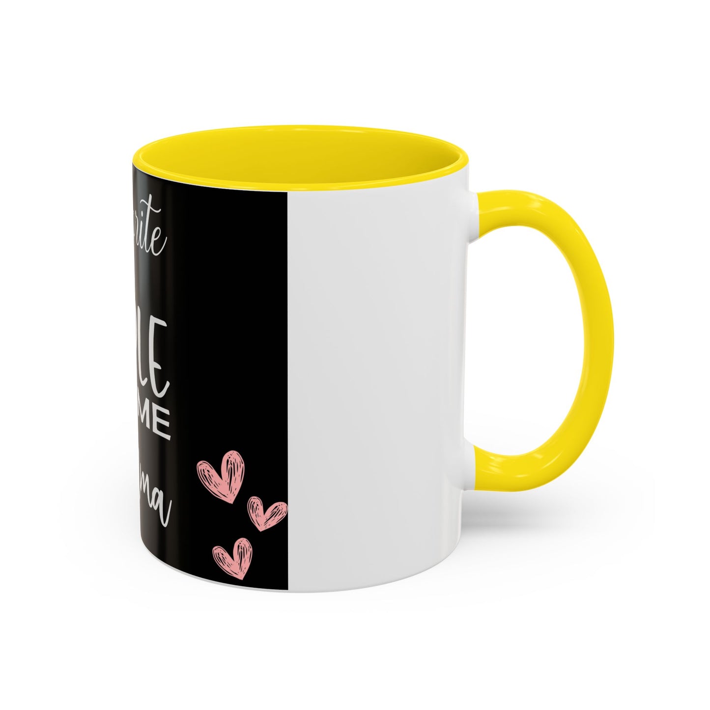 My favorite People call me Grandma-Accent Coffee Mug (11, 15oz)