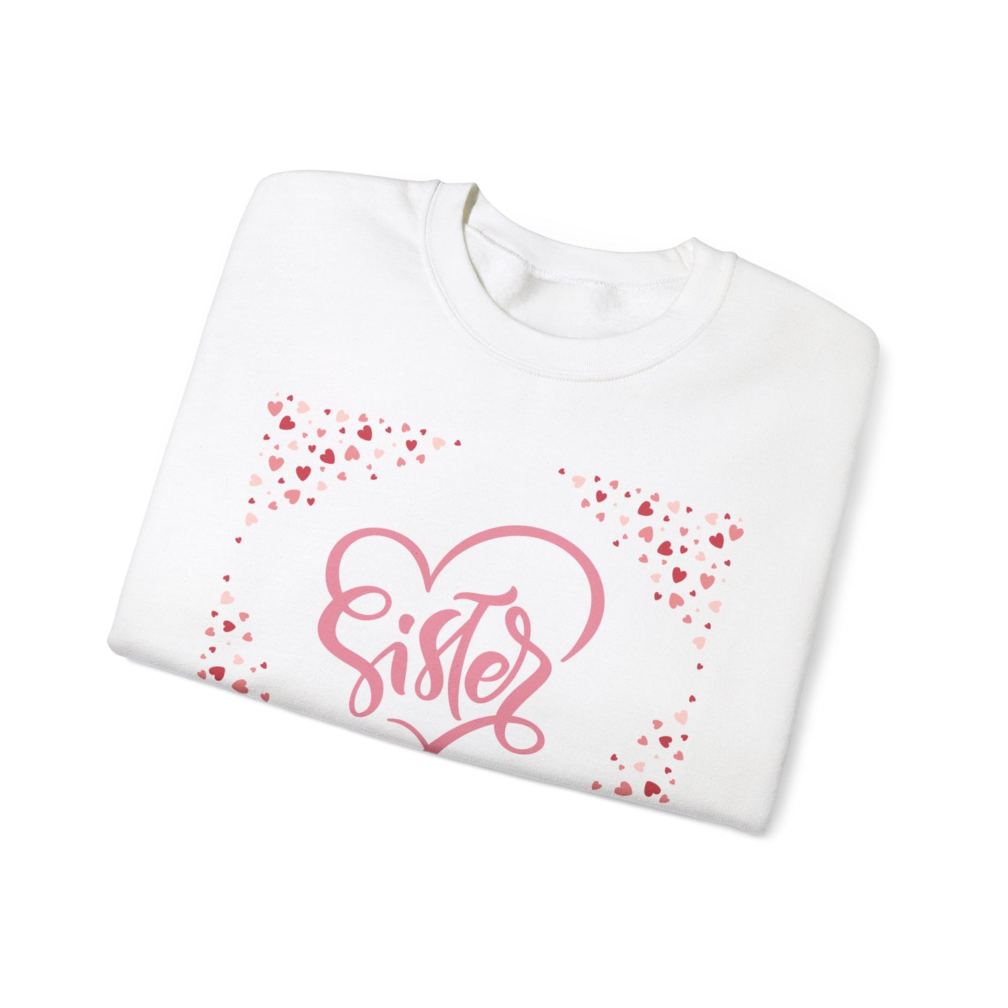 Sister Love Crewneck Sweatshirt - Cozy Gift for Sisters