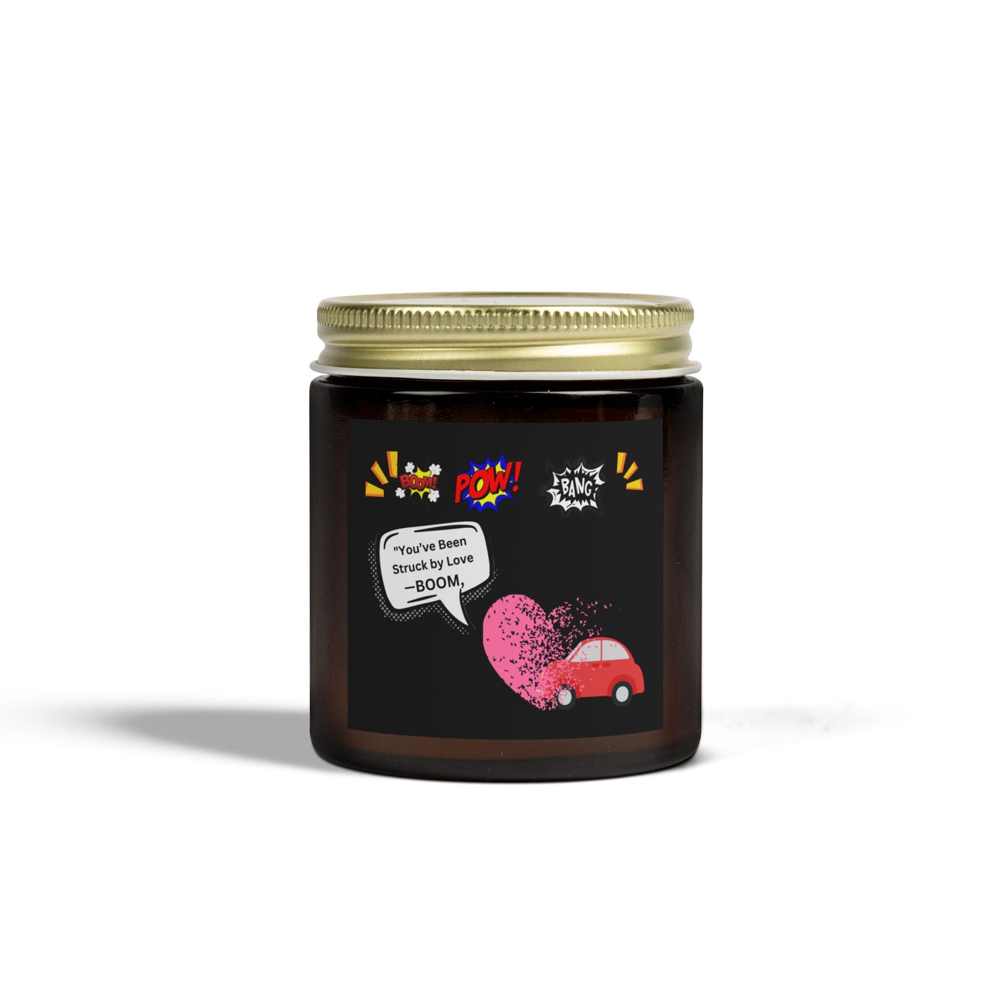 You been Struck by Love-Scented Candles, Coconut Apricot Wax (4oz, 9oz)