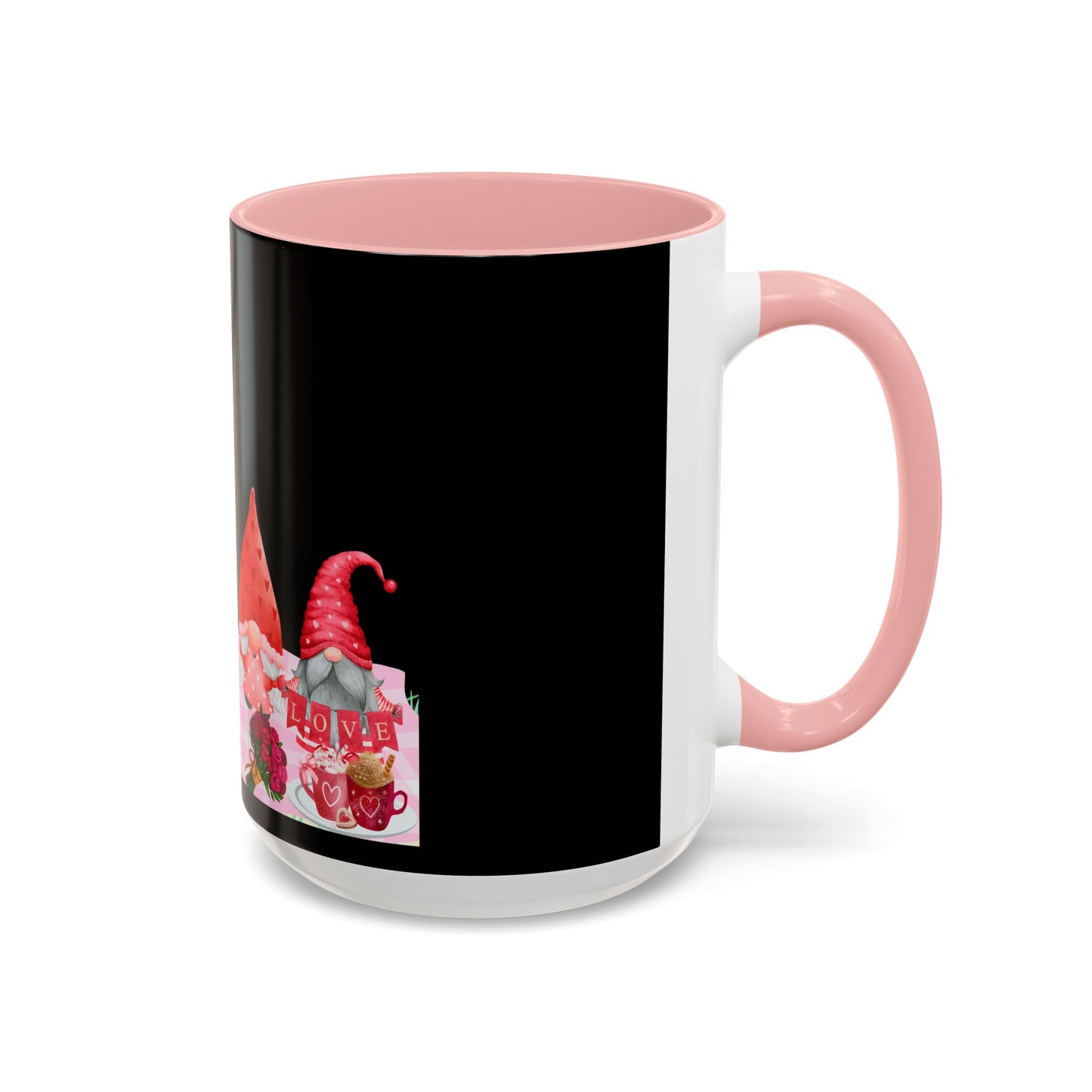 Love is in the Air Valentines Day -Accent Coffee Mug (11, 15oz)