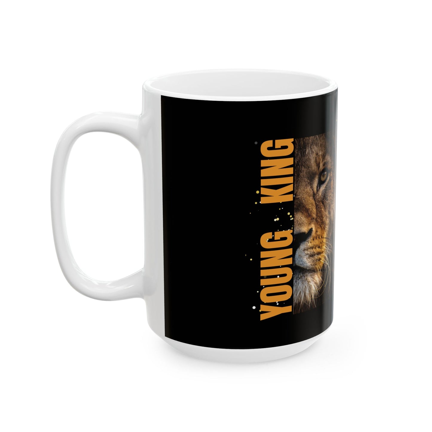 Young King Ceramic Mug, (11oz, 15oz)
