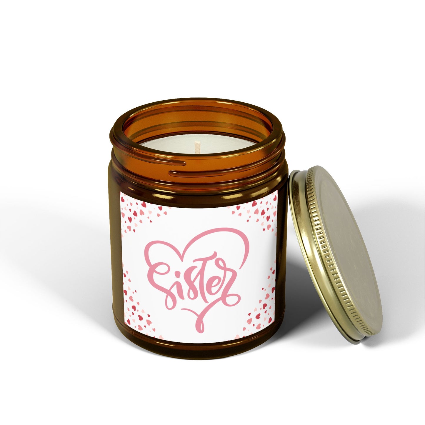 Sister Love Scented Candles - Coconut Apricot Wax (4oz & 9oz)