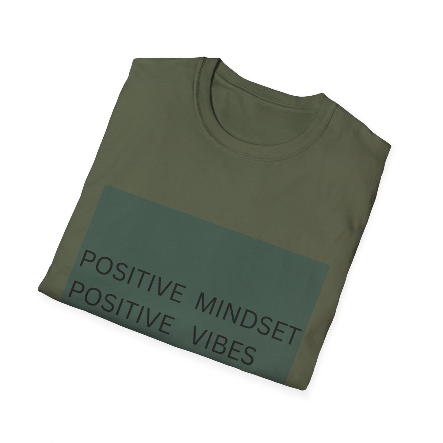 Positive Mindset Unisex Softstyle T-Shirt - Spread Good Vibes