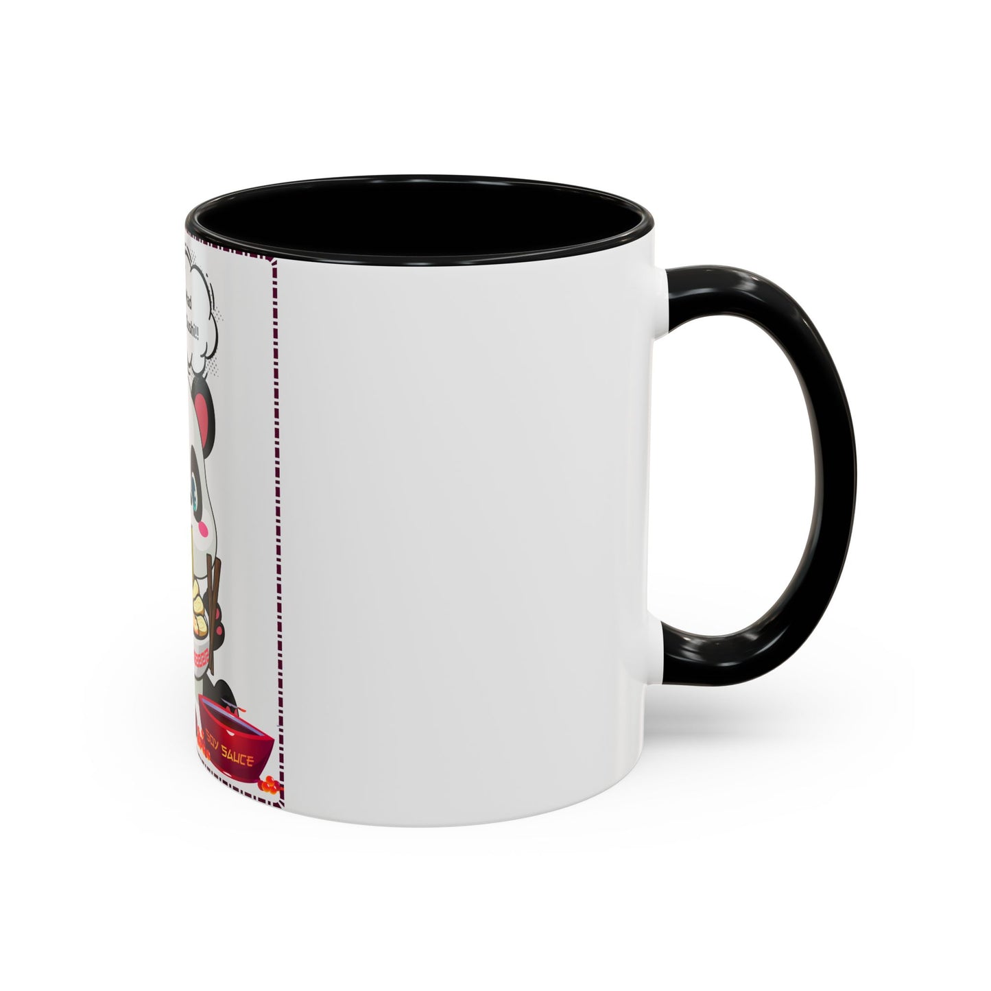 Cute Panda Sushi Coffee Mug - "You Had Me At Sushi"