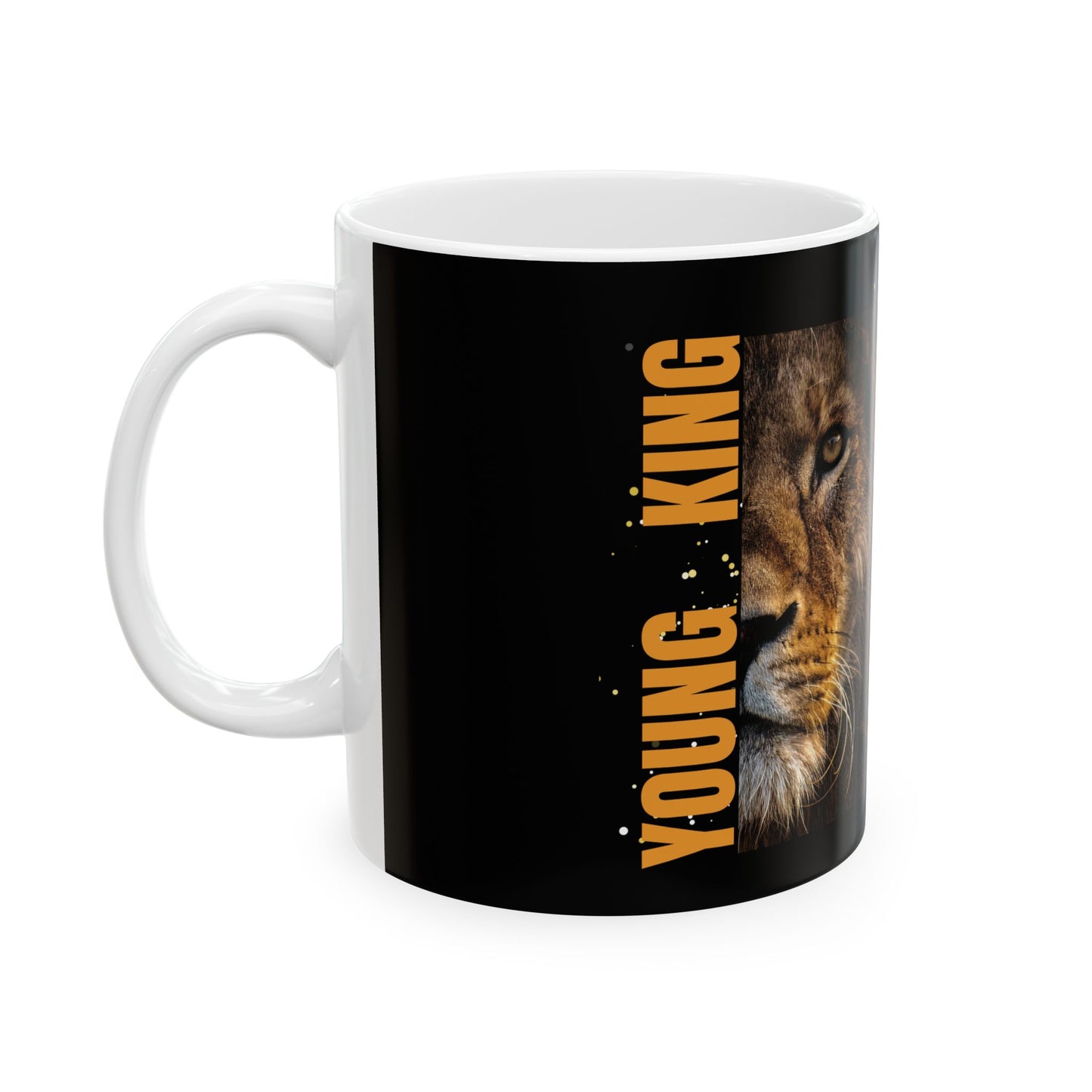 Young King Ceramic Mug, (11oz, 15oz)