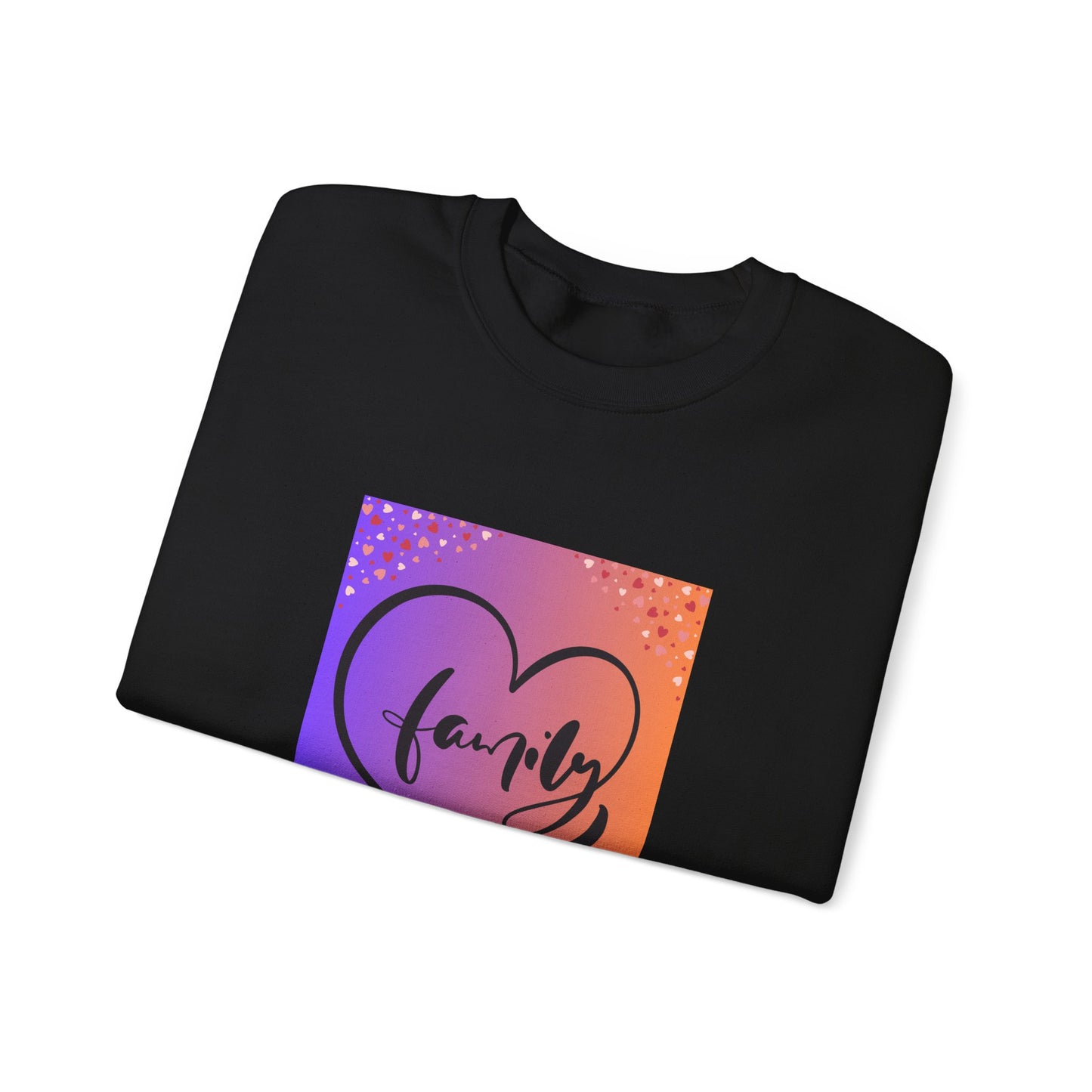 Family Love Crewneck Sweatshirt - Cozy Unisex Pullover for Family Gatherings and Celebrations