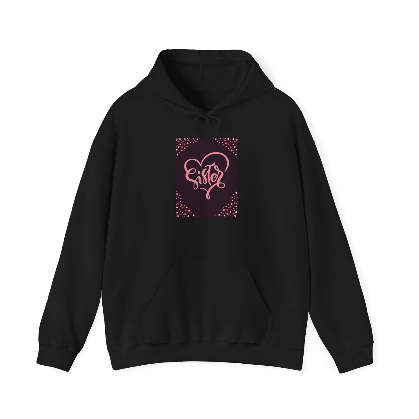 Sister Love Hooded Sweatshirt - Cozy Gift for Siblings