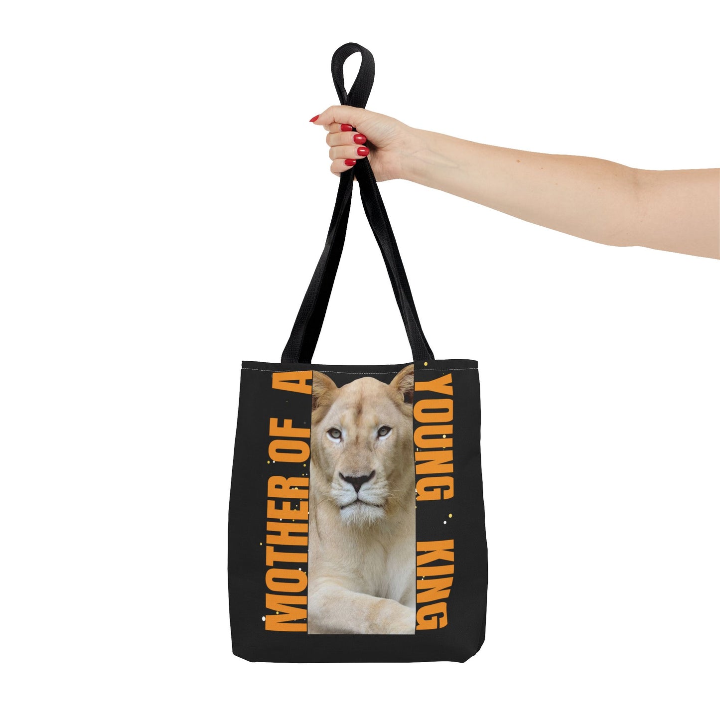 Mother of a Young KIng Tote Bag (AOP)